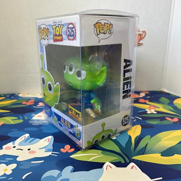 Funko Pop! Toy Story #525 Alien Diamond Collection Hot Topic Exclusive - Picture 11 of 12